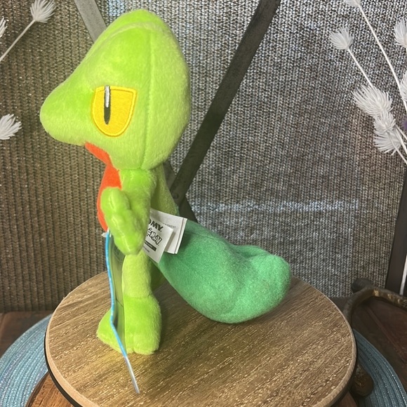 Pokemon TOMY Treecko Pokemon 8 Inch Collector Plush “2015” NWT - Picture 4 of 10